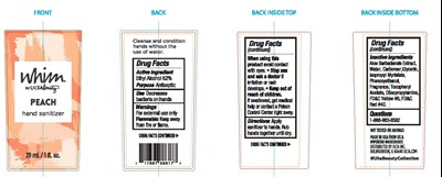 Peach (Whim Hand Sanitizer Peach 1 Oz 2020 1.8 Ol(hr))